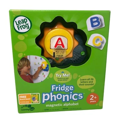 NIB Leap Frog Fridge Phonics Sun Magnetic Alphabet 26 Letters Sing Along Musical - Image 1 of 4