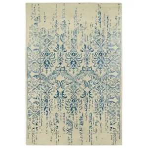 Kaleen Rugs Mercery Area Rug, Blue, 3'6"x5'6" - MER03-17-3656 - Picture 1 of 1