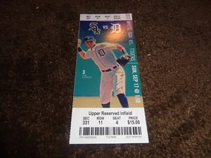 Tigres~2017 TICKET STUB VS WHITE SOX 17/09/17~Matt Boyd PRIMERA CARRERA SHO CG 1-H - Imagen 1 de 1