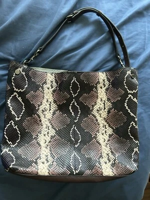 Vince Camuto Snake Print Tote Purse  - Image 1 of 4
