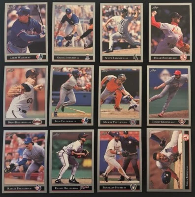 1992 Leaf Baseball ..YOU PICK.. - Image 1 of 4