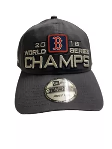 New Era 9TWENTY Boston Red Sox Hat - 2018 World Series Champs - Baseball Cap - Picture 1 of 2