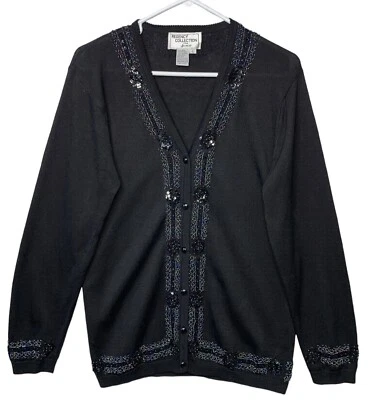 Regency коллекции для Joyce блестки бисером вечеринки свитер женщин маленький винтажный 80-х - Изображение 1 из 4