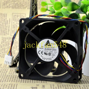 DELTA AUB0812HH-PWM 80mm x 25mm 3250 RPM PWM FAN 4pin - Picture 1 of 9