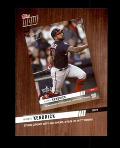 2020 Topps Best of Topps Now #BTN2 Howie Kendrick (ref 108205) - Picture 1 of 1