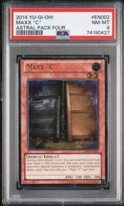 PSA 8 Maxx "C" AP04-EN002 Ultimate Rare Astral Pack 4 Near Mint 8 - Bild 1 von 2