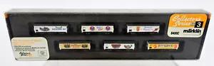 MARKLIN Z SCALE 8400C COLLECTORS SERIES BREWERIES OF BERLIN 6 REEFER CAR SET - Picture 1 of 8