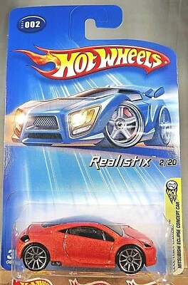 2005 Hot Wheels #2 первое издание Realistix MITSUBISHI ECLIPSE CONCEPT CAR 10-Sp - Изображение 1 из 4