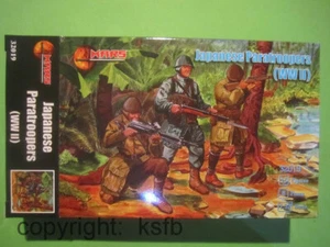 1/32 MARS 32019 WKII Japan Fallschirmjäger Soldaten Figuren Pazifik Krieg Armee - Picture 1 of 3