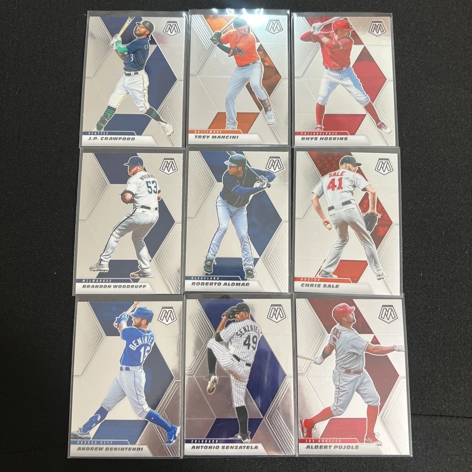 2021 Panini Mosaic Baseball BASE Complete Your Set You Pick Card #1-200 Singles - Image 1 of 1