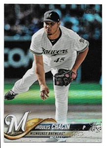 JHOULYS CHACIN 2018 Topps Series 2 RAINBOW FOIL - MILWAUKEE BREWERS - #535 - Picture 1 of 1