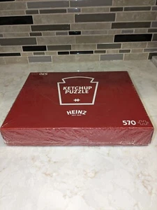 Heinz Ketchup Puzzle 570 Pieces Limited Edition (All Red Puzzle) - Picture 1 of 8
