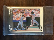 1989  WILL CLARK/Kevin Mitchell Star Company Limited Edition Set A01105118