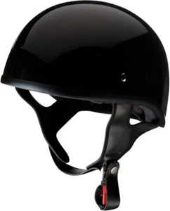 CC Beanie Street Half Helmet Gloss Black X-Large Z1R 0103-1188 - Picture 1 of 1