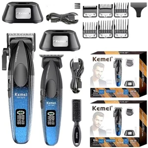 Kemei Hair Clipper & Trimmer Combo - Kemei 1669/1670 - Picture 1 of 13