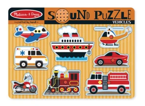 Melissa and Doug Vehicles 8 Piece Jigsaw Puzzle - Picture 1 of 1