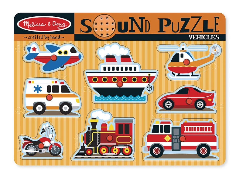 Melissa and Doug Vehicles 8 Piece Jigsaw Puzzle - Image 1 of 1