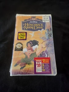 New Factory -Sealed Disney Masterpiece The Hunchback of Notre Dame VHS Tape - Picture 1 of 5