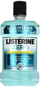 Warner Lambert 42834 Listerine Zero Mouthwash Cool Mint 1.5 Liter - Picture 1 of 1