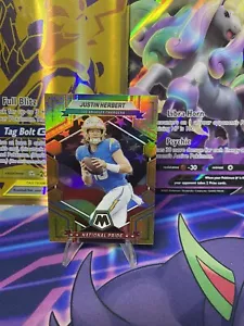 2023 Panini Mosaic Justin Herbert #255 National Pride HONEYCOMB CASE HIT ๐ฅS - Picture 1 of 6