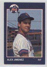 1988 Grand Slam Columbia Mets Al Jimenez Alex Jimenez #15