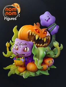 Garage Kit Chibi Hlloween Bulbasuar By NomNom Figures - Picture 1 of 7