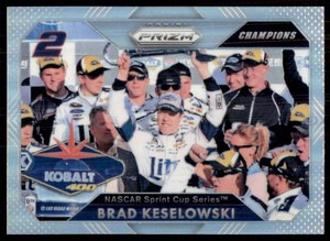 2016 Panini Prizm Racing Silver Holo #70 Brad Keselowski