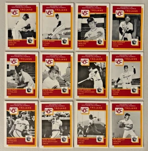 1990 Smokey Bear USC Trojans Complete Set of 12 - Mark McGwire, Tom Seaver - Picture 1 of 6