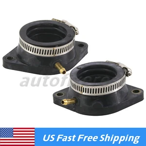 2 X Carburetor Intake Manifold Boots 5EL-13596-00-00 Fits Yamaha XVS1100 V-Star  - Picture 1 of 12