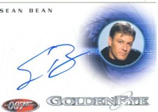 James Bond 40th Anniversary Exp. Set Autograph A26 Sean Bean