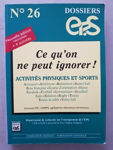 Was man nicht ignorieren kann! Körperliche Aktivitäten und Sport UFR-STAPS - Bild 1 von 10