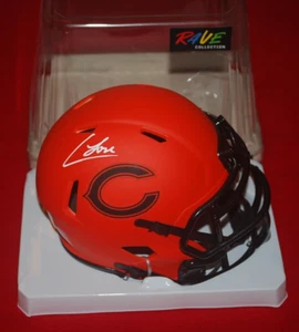 COLSTON LOVELAND Bears Signed RAVE Mini Helmet Beckett Witnessed COA 3W058109 - Picture 1 of 3