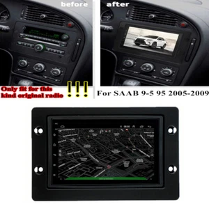 Navigazione radio stereo 7"" Android 12 per lettore WIFI SAAB 9-5 95 2005-2009 - Foto 1 di 23