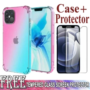 Funda protectora elegante a prueba de golpes a prueba de golpes para iPhone 11 12 Pro Max XR - Imagen 1 de 11