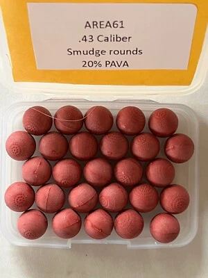 .43 cal Pulver Smudge Balls - Bild 1 von 3