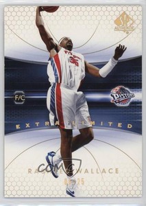 2004-05 SP Authentic Extra Limited /25 Rasheed Wallace #24
