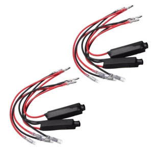 Lote4 Intermitente Intermitente Flash Resistencia Carga LED Intermitente Moto 12V Corregir Error Venta - Imagen 1 de 7