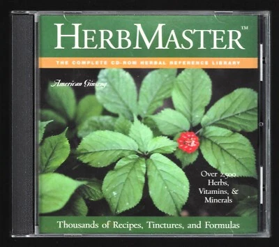 Herb Master Complete Herbal Reference Library (CD-ROM, 2003) - Image 1 of 4