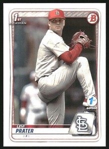 2020 Bowman Draft 1st Edition #BD125 Levi Prater