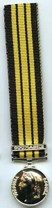 Viktorianische Kampagne Ashantee-Medaille 1874 Miniatur-Medaille. - Bild 1 von 2