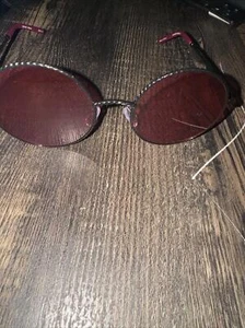 Women's Multi-Colored Wire Rim Sunglasses - Picture 1 of 3