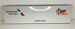 SKYMARKS AMERICAN Airbus A321 Reg#N162AA 1/150 STANDUP 2CANCER. New