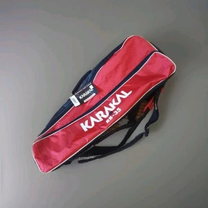 Karakal Racket Bag RB 35 Badminton Squash Tennis Racquet Bag / Backpack - Red - Picture 1 of 17