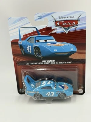 迪士尼皮克斯汽车条天气 AKA The King #43 Dinoco 金属美泰压铸 — 第 1/4 张图片
