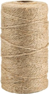 Natur Jute Garn Schnur 656 Fuß 2 mm Garn - Bild 1 von 4