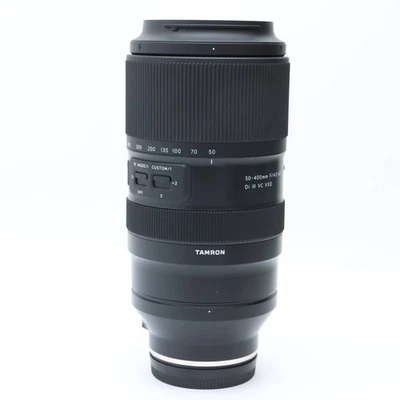 TAMRON 50-400mm F/4.5-6.3 Di III VC VXD A067S (for Sony E) -Near Mint- #626 - Image 1 of 4