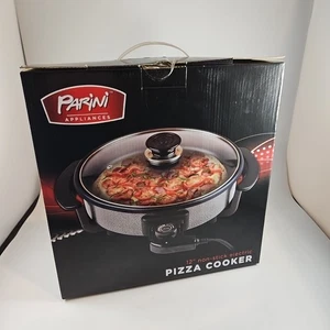 Pizza Cooker  Parini 12" Non Stick Electric NEW IN BOX - Picture 1 of 4