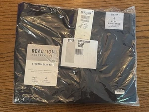 Kenneth Cole Reaction Stretch Slim Fit 32W x 30L Black - Picture 1 of 1