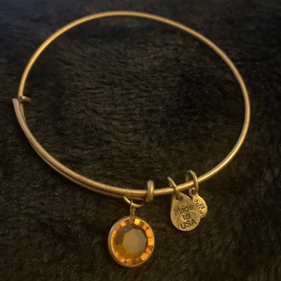 Brazalete Alex and Ani, amarillo Foto 1 de 2