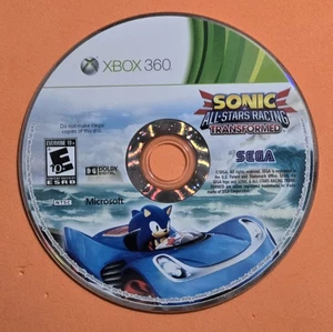 XBOX 360 - SONIC - ALL-STAR RACING TRANSFORMADO - SEGA - Clasificado E10+ para todos - Imagen 1 de 2